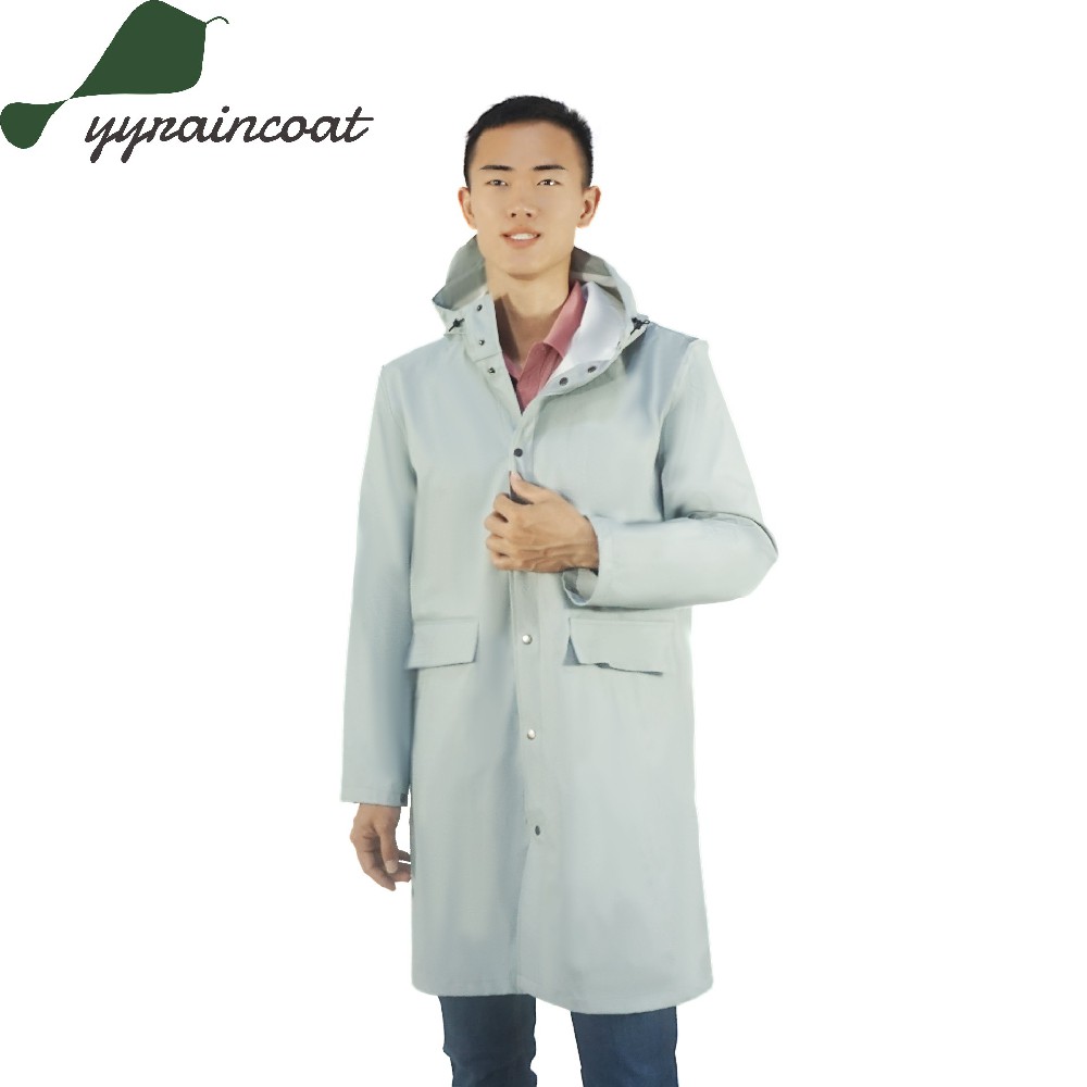 Fashion Unisex Long Jacket Pure Color