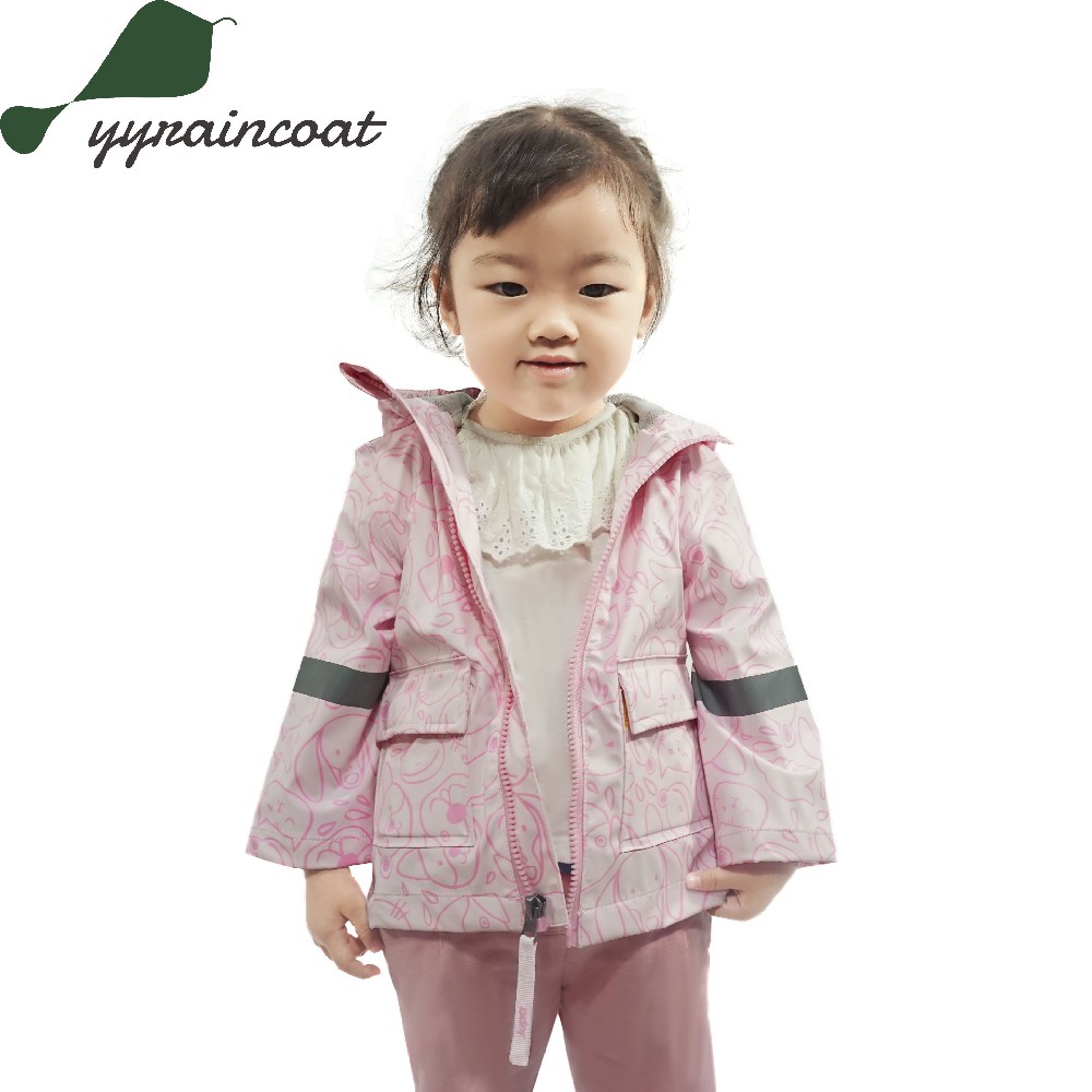 100% PU Coating Kid Jacket